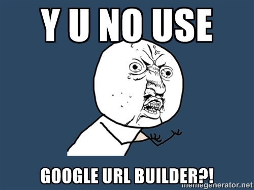 Google URL Builder Meme