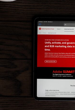 Adobe real time customer data platform left