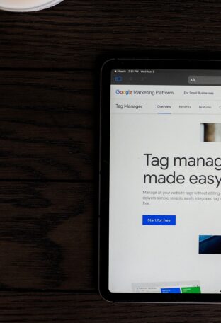 Google tag manager consulting left