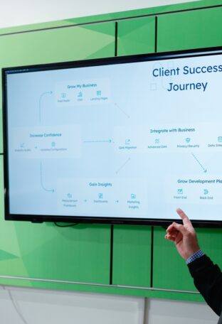 Client success journey marketing analytics