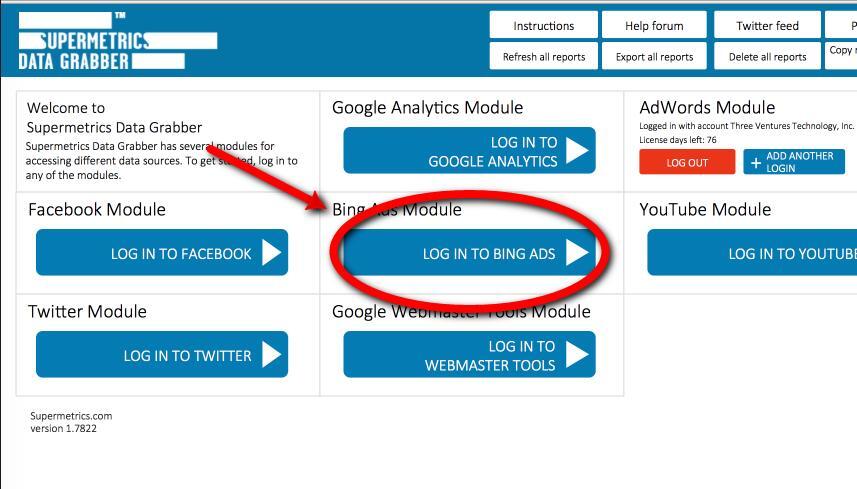 Bing Ads Module For Search Term Data