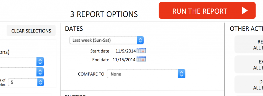 Super Metrics Data Grabber Google Adwords Relative Date Selection